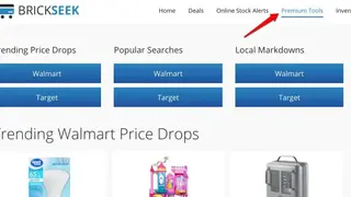 Brickseek screenshot