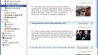 Brief RSS Reader screenshot