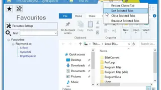 BrightExplorer screenshot