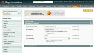 Brightpearl screenshot