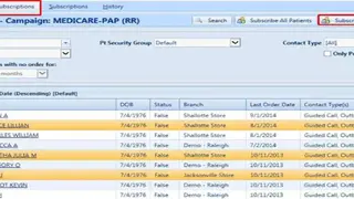Brightree screenshot