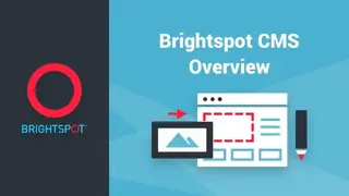 Brightspot CMS screenshot