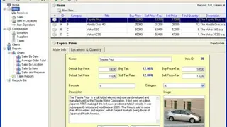 Brilliant Database screenshot