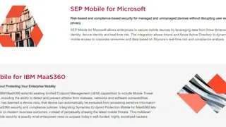 Broadcom Enterprise Mobility Management screenshot