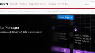 Broadcom Test Data Manager screenshot