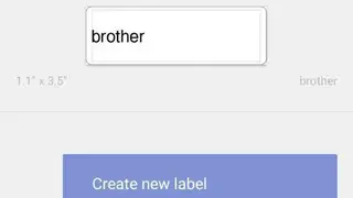 Brother iPrint&Label screenshot