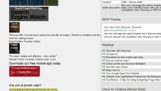 BROWSEO screenshot