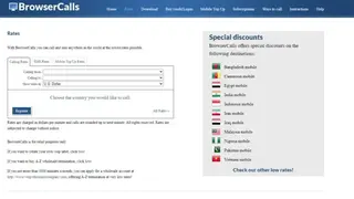 BrowserCalls screenshot