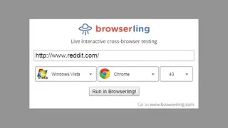 Browserling screenshot