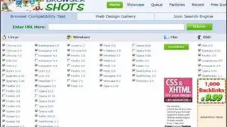 BrowserShots screenshot
