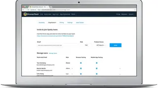 BrowserStack Live screenshot