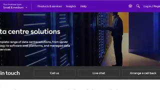 BT Data Center Outsourcing screenshot