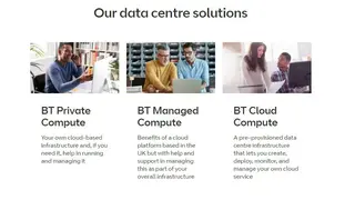 BT Data Center Outsourcing screenshot