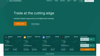 BTC Markets screenshot