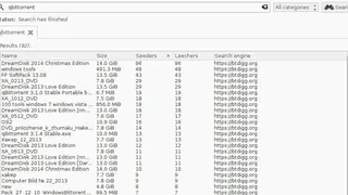 BTDigg DHT Search Engine screenshot