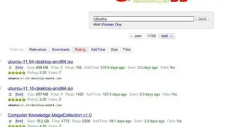 BTDigg DHT Search Engine screenshot