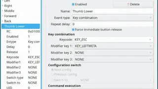 Btnx-config screenshot