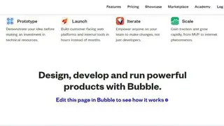 Bubble screenshot