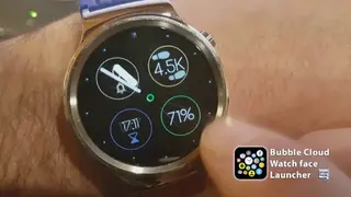 Bubble Launcher For Wear OS screenshot