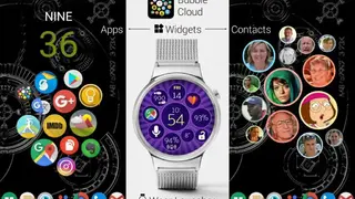 Bubble Launcher For Wear OS screenshot
