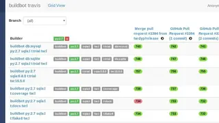 Buildbot screenshot
