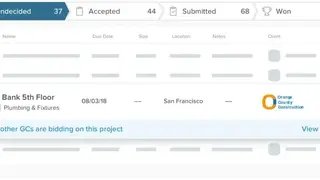 BuildingConnected Pro screenshot