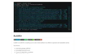 BuildKit screenshot
