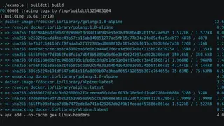 BuildKit screenshot