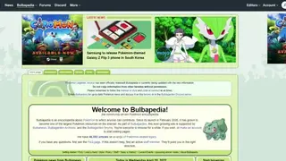Bulbapedia screenshot
