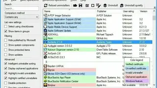 Bulk Crap Uninstaller screenshot