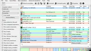 Bulk Crap Uninstaller screenshot