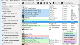 Bulk Crap Uninstaller screenshot