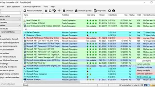 Bulk Crap Uninstaller screenshot