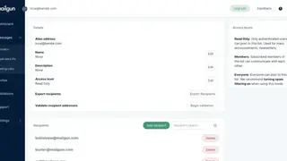 Bulk Email Validation screenshot