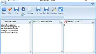 Bulk Email Verifier screenshot