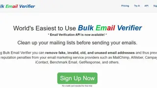 Bulk Email Verifier screenshot
