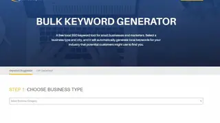 Bulk Keyword Generator screenshot