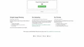 Bulk Resize Photos screenshot