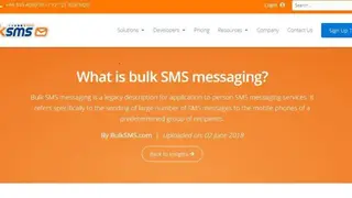 BulkSMS screenshot