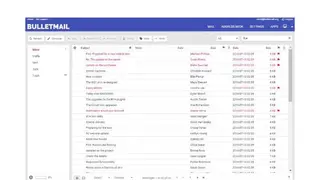 BulletMail screenshot