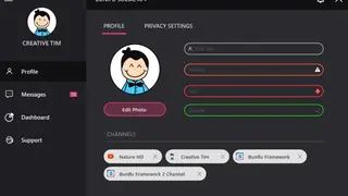 Bunifu Framework screenshot