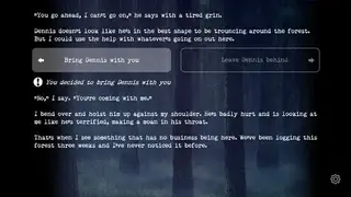 Buried screenshot