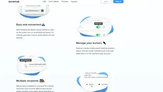 Burner Mail screenshot