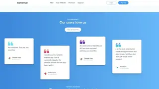 Burner Mail screenshot