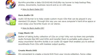 BurnPro screenshot