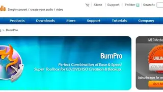 BurnPro screenshot