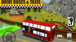 Bus & Taxi Driving Simulator screenshot