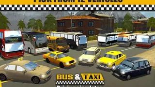 Bus & Taxi Driving Simulator screenshot