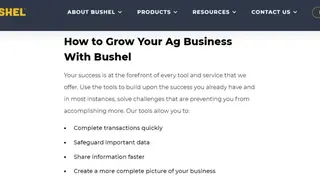 Bushel screenshot