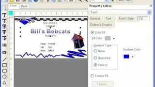 Business Card Designer Plus screenshot